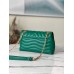 Louis Vuitton LV New Wave Chain MM Bag In Green Leather M58664