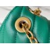 Louis Vuitton LV New Wave Chain MM Bag In Green Leather M58664