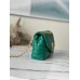 Louis Vuitton LV New Wave Chain MM Bag In Green Leather M58664