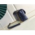 Louis Vuitton LV New Wave Chain MM Bag In Navy Blue Leather M20615