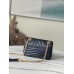 Louis Vuitton LV New Wave Chain PM Bag In Black Leather M20687