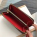Louis Vuitton Clemence Wallet In Damier Ebene Canvas N60534