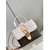 Louis Vuitton Locky BB Bag In Monogram Canvas with Shearling M46318