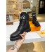 Louis Vuitton Territory Flat Ranger Boots In Black Leather