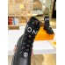 Louis Vuitton Territory Flat Ranger Boots In Black Leather