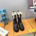 Louis Vuitton Metropolis Flat Ranger Boots with Shearling