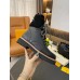 Louis Vuitton Black Territory Flat Ranger Boots with Shearling