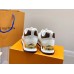 Louis Vuitton Women's Run Away Sneakers In White Leather