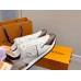 Louis Vuitton Women's Run Away Sneakers In White Leather