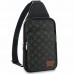 Louis Vuitton Avenue Sling Bag In Green Monogram Canvas M46344