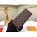 Louis Vuitton Clemence Wallet In Damier Ebene Canvas N41626