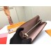 Louis Vuitton Clemence Wallet In Damier Ebene Canvas N41626