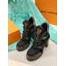 Louis Vuitton Star Trail Ankle Boot in Suede Leather and Mesh