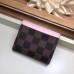 Louis Vuitton Zoe Wallet In Damier Ebene Canvas N60167