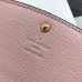 Louis Vuitton Emilie Wallet In Damier Ebene Canvas N60214