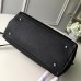 Louis Vuitton Lockme Ever Bag In Black Leather M51395