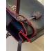 Louis Vuitton Lockme Day Tote Bag In Navy Blue Leather M53645