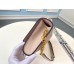 Louis Vuitton Lockme Clutch In Greige Calfskin M56087