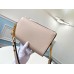 Louis Vuitton Lockme Clutch In Greige Calfskin M56087