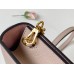 Louis Vuitton Lockme Clutch In Greige Calfskin M56087