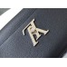 Louis Vuitton Lockme Clutch In Black Calfskin M56088