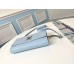 Louis Vuitton Lockme Clutch In Blue Calfskin M56136