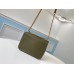 Louis Vuitton Lockme Chain PM Bag In Green Calfskin M57067
