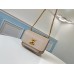 Louis Vuitton Lockme Chain PM Bag In Griege Calfskin M57072