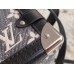 Louis Vuitton Side Trunk Bag In Grey Monogram Denim M21460