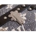 Louis Vuitton Petite Malle Bag In Grey Monogram Denim M21462