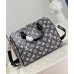 Louis Vuitton Speedy Bandouliere 25 Bag In Grey Monogram Denim M21464