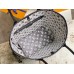 Louis Vuitton Neverfull MM Bag In Grey Monogram Denim M21465