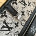 Louis Vuitton Neverfull MM Bag In Grey Monogram Denim M21465