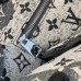 Louis Vuitton OnTheGo MM Bag In Grey Monogram Denim M46448