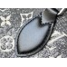 Louis Vuitton OnTheGo MM Bag In Grey Monogram Denim M46448