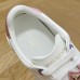 Louis Vuitton Time Out Sneakers with Pink Lace Accessories