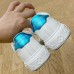 Louis Vuitton Time Out Sneakers with Blue Lace Accessories
