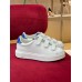 Louis Vuitton Time Out Velcro Sneakers with Blue Velvet Heel