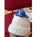 Louis Vuitton Time Out Velcro Sneakers with Blue Velvet Heel