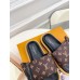 Louis Vuitton Women's Pool Pillow Flat Comfort Mules In Monogram Nylon