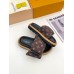 Louis Vuitton Women's Pool Pillow Flat Comfort Mules In Monogram Nylon
