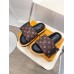 Louis Vuitton Women's Pool Pillow Flat Comfort Mules In Monogram Nylon
