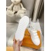 Louis Vuitton Time Out Velcro Sneakers with Monogram Canvas Heel