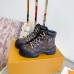 Louis VuittonRuby Flat Ranger Boots In Monogram Canvas
