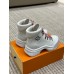 Louis Vuitton Ruby Flat Ranger Boots In White Leather