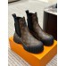 Louis Vuitton Ruby Flat Ankle Boots In Monogram Canvas