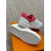 Louis Vuitton Frontrow Sneakers with Pink Monogram Canvas Trim