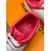 Louis Vuitton Frontrow Sneakers with Pink Monogram Canvas Trim