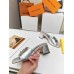 Louis Vuitton Shake Mules 55mm In Silver Metallic Lambskin