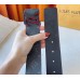 Louis Vuitton LV Broken 40mm Reversible Belt In Monogram Eclipse Canvas M0628V